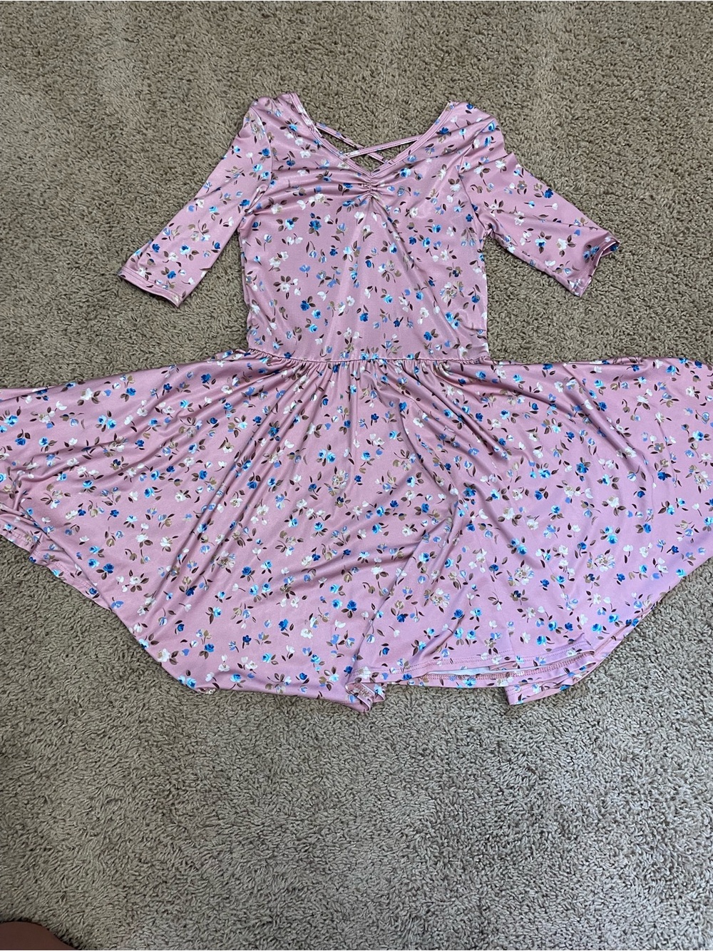 Dot dot smile Floral Kids Dress